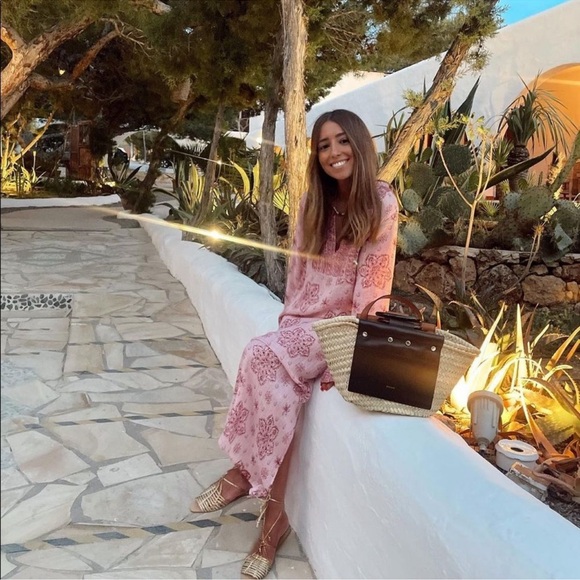 ZARA PRINTED MIDI DRESS - Picture 4 of 9